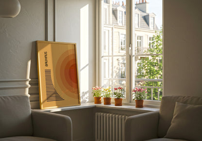 Bauhaus - Concentric Semi Circles