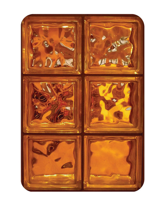Amber Glass Tiles