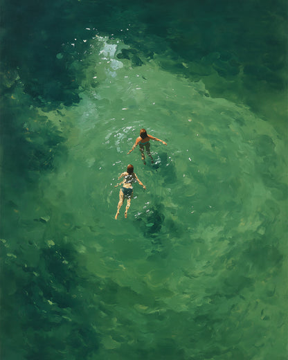 Swimming in Green Water
