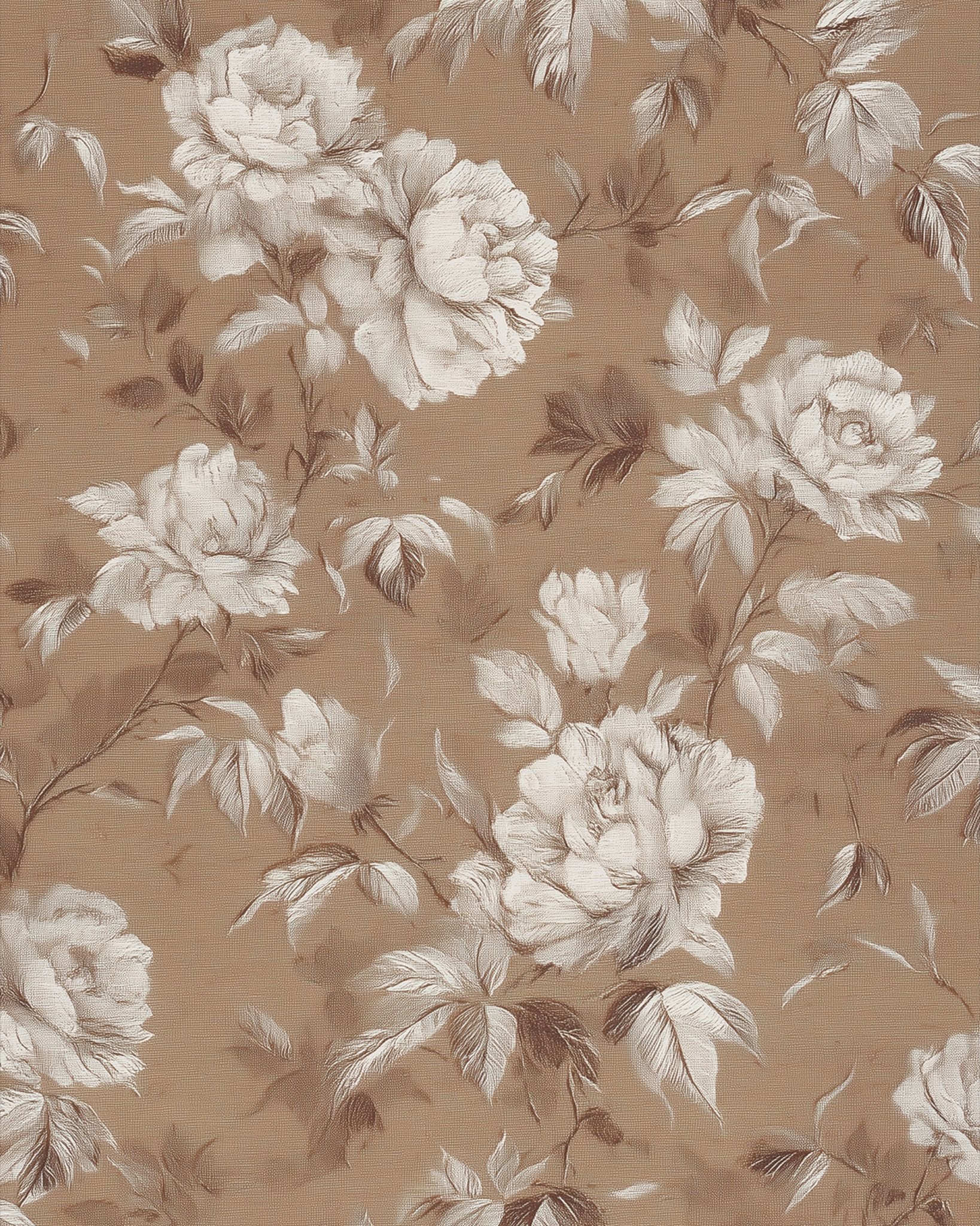 Beige Floral Roses