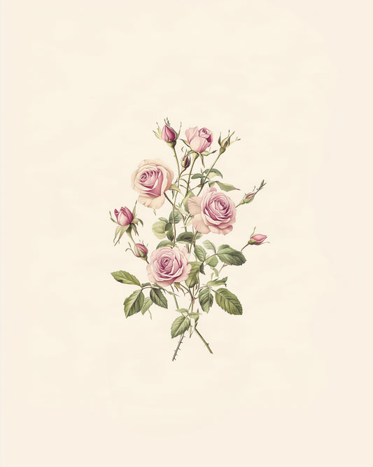 Cabbage Province Rose