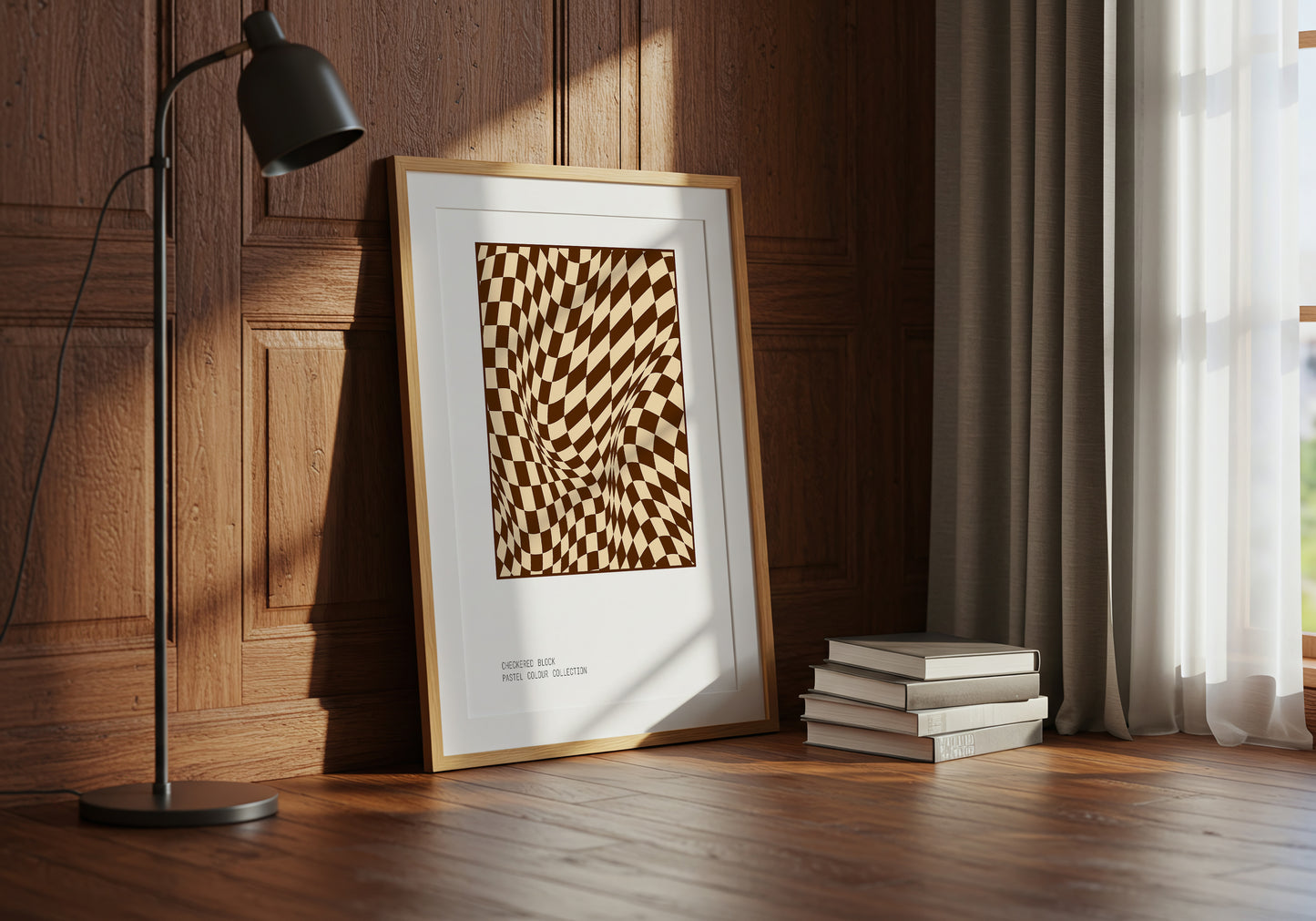 Wavy Checkered Pattern