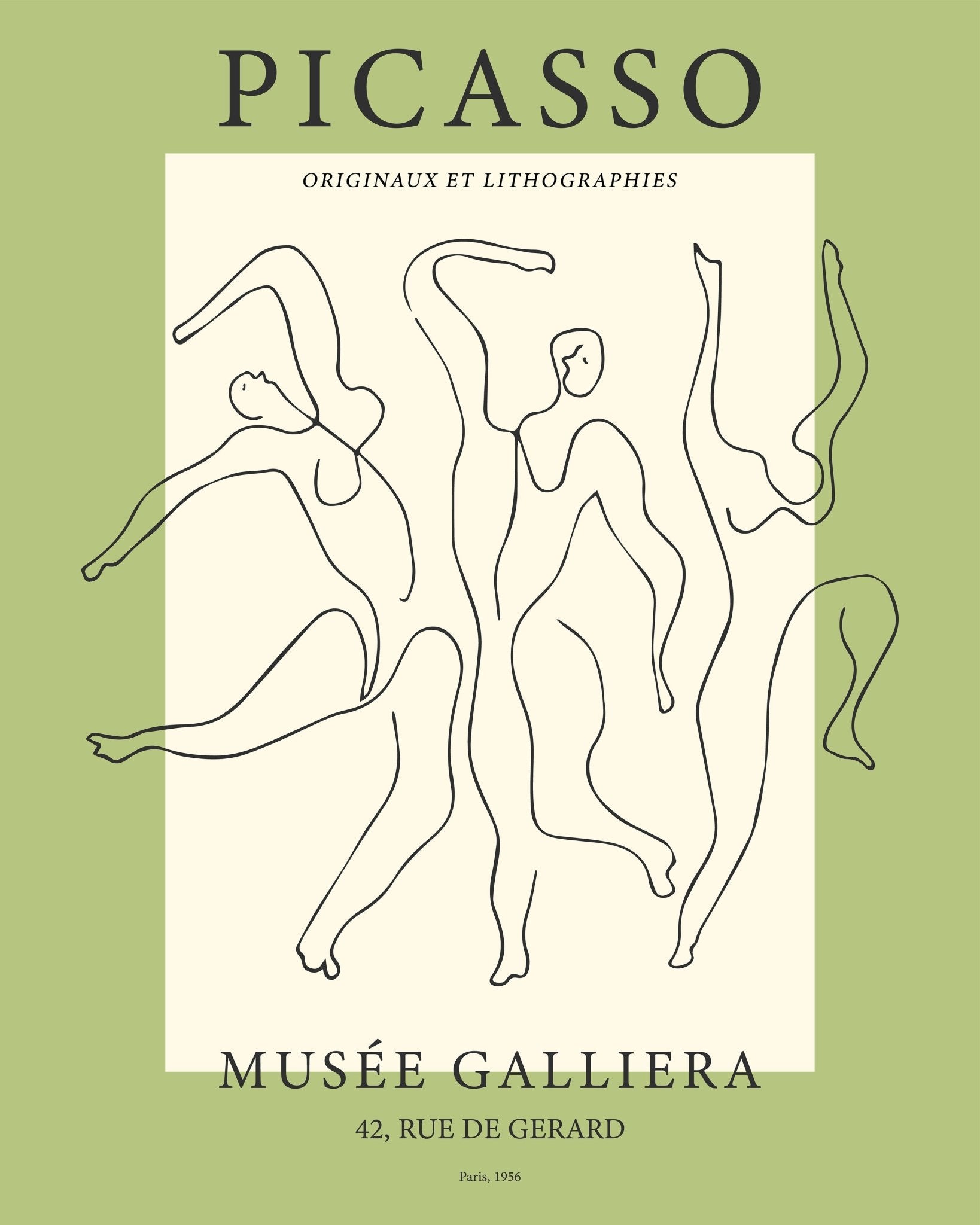 Picasso - The Three Dancers No3
