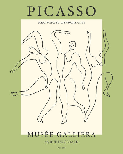 Picasso - The Three Dancers No3
