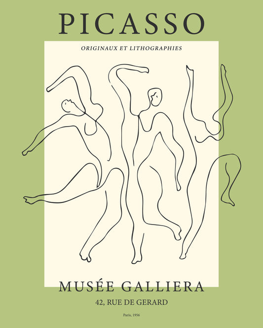 Picasso - The Three Dancers No3