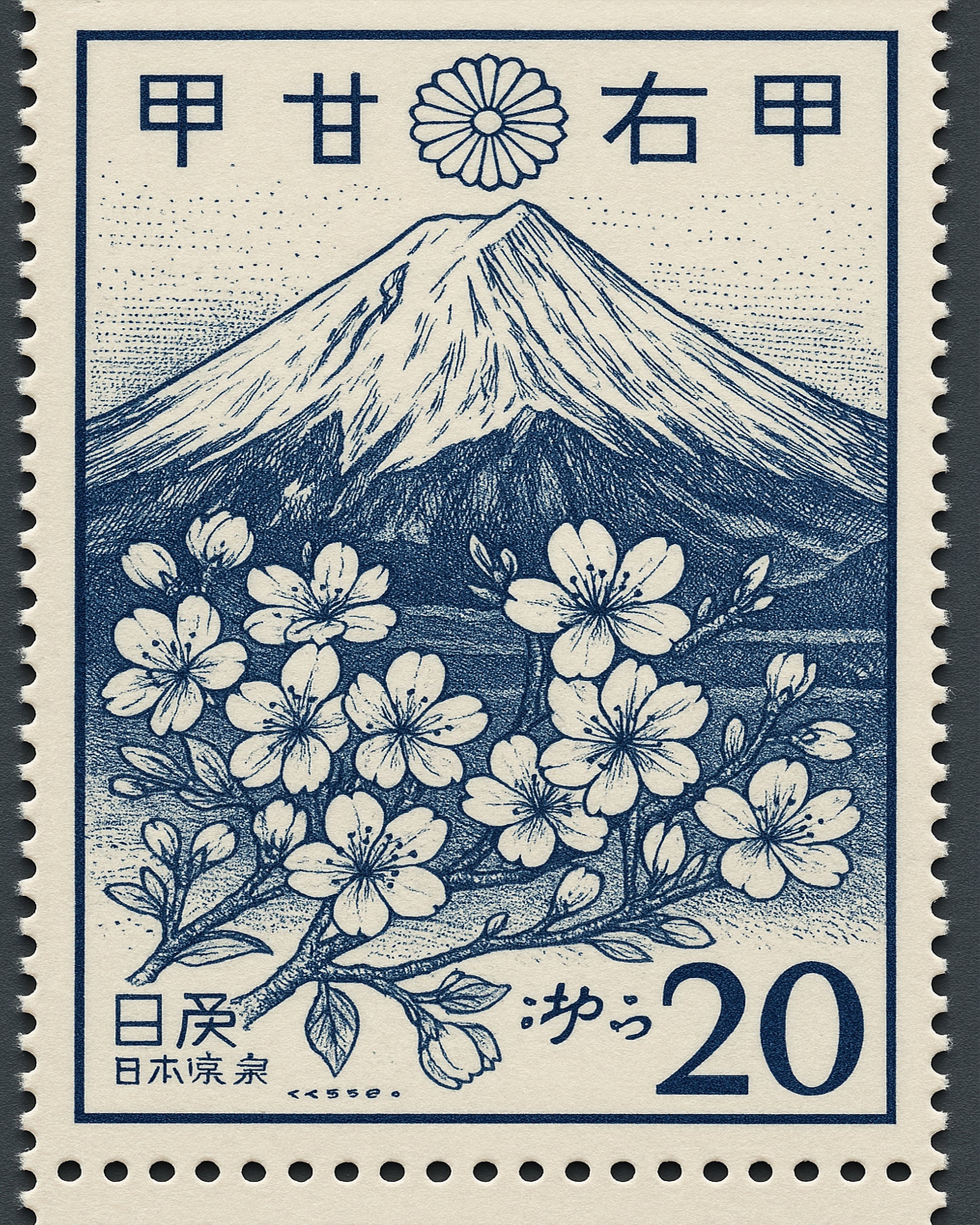 Mount Fuji & Cherry Blossoms