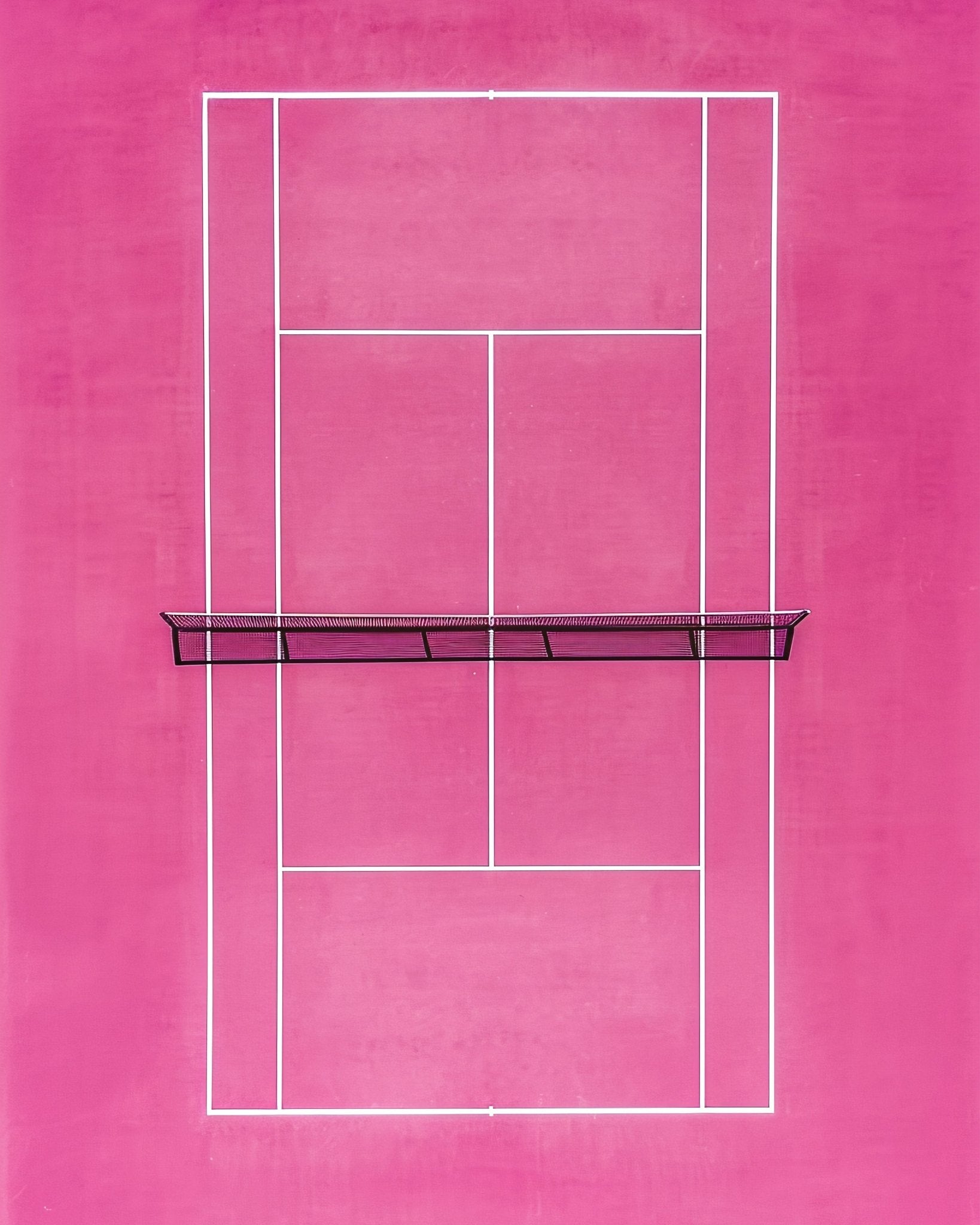 Pink Tennis Court