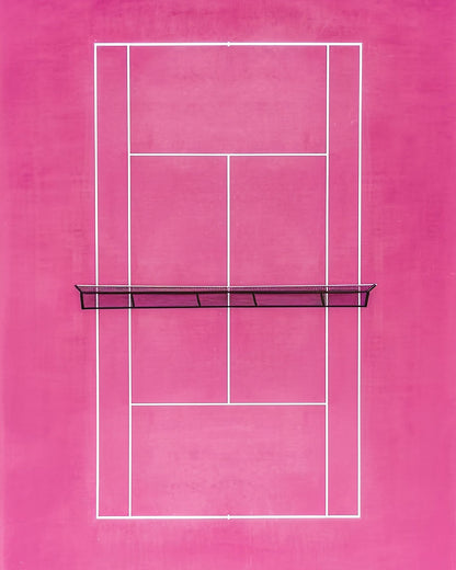 Pink Tennis Court
