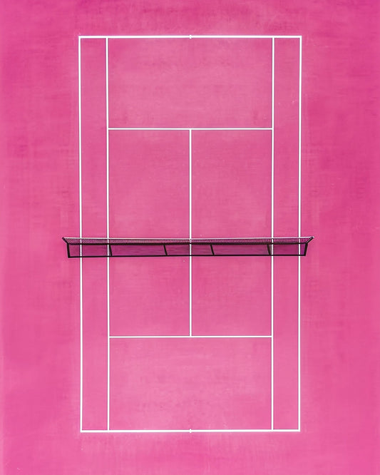 Pink Tennis Court