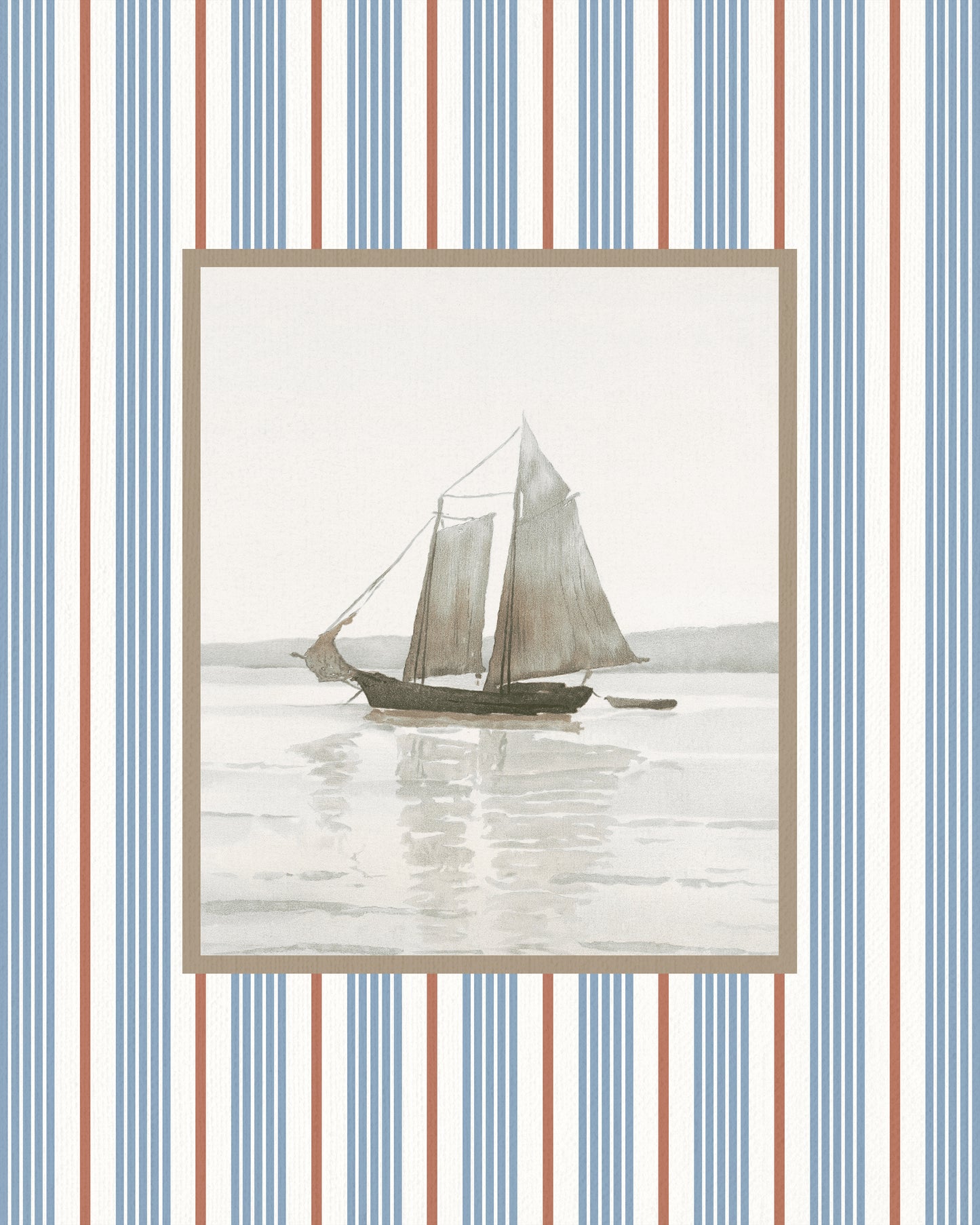 Sailboat on the Sea