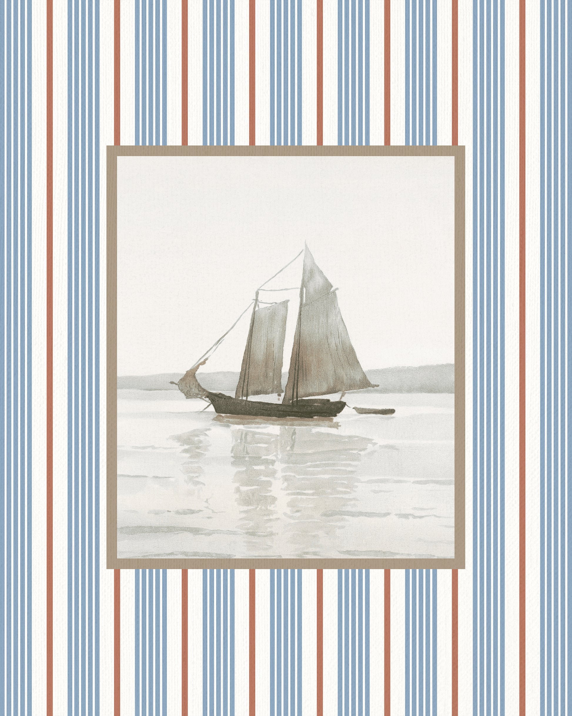 Sailboat on the Sea