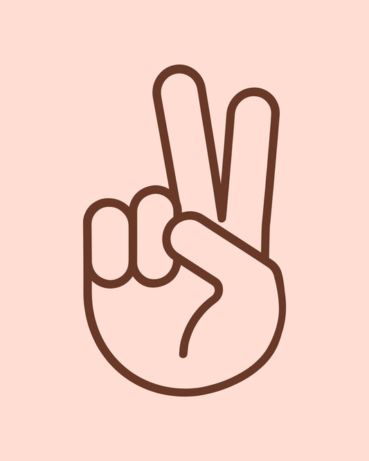 Peace Hand Sign No5