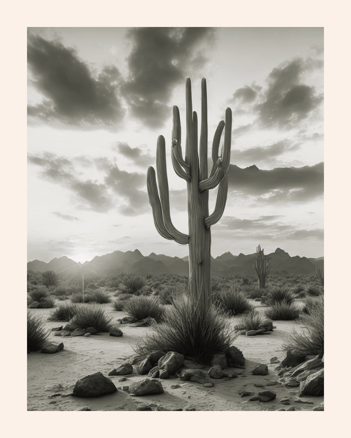 Texas Giant Desert Cactus