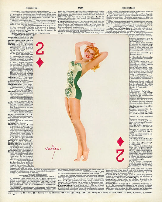 Pin-Up Playing Card