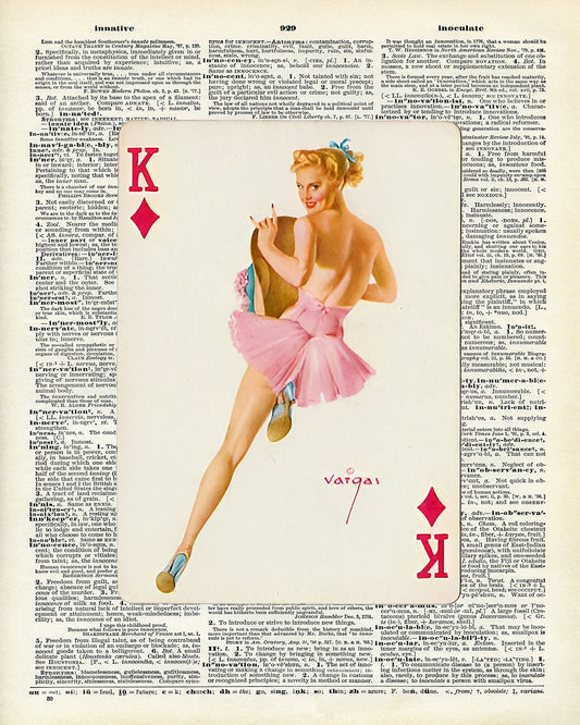 Pin-Up Playing Card NO4