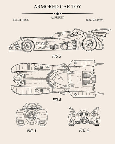 Armored Car Toy Patent