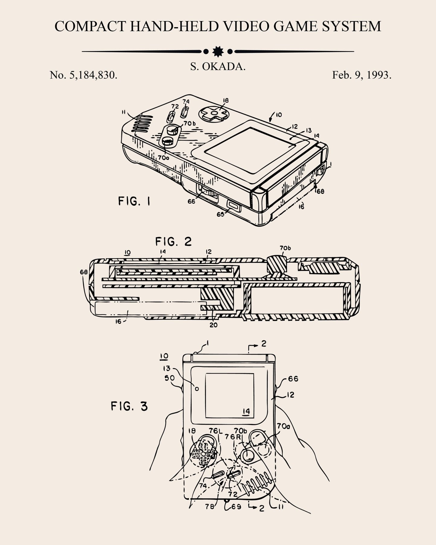 Compact Hand-Held Video Game System