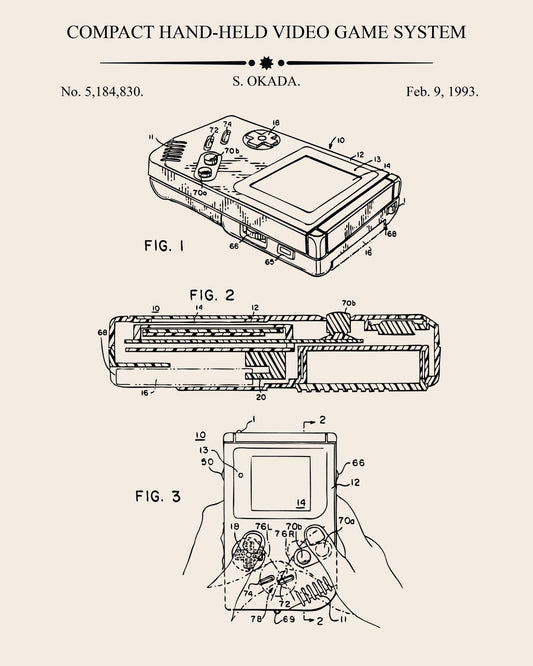 Compact Hand-Held Video Game System