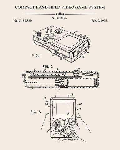 Compact Hand-Held Video Game System