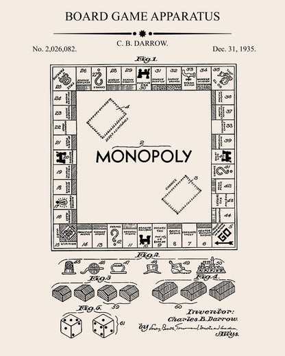 Board Game Apparatus Patent