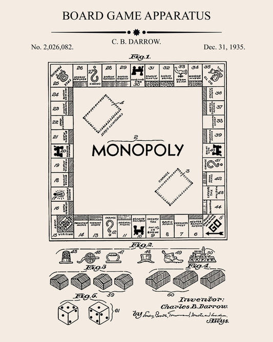 Board Game Apparatus Patent