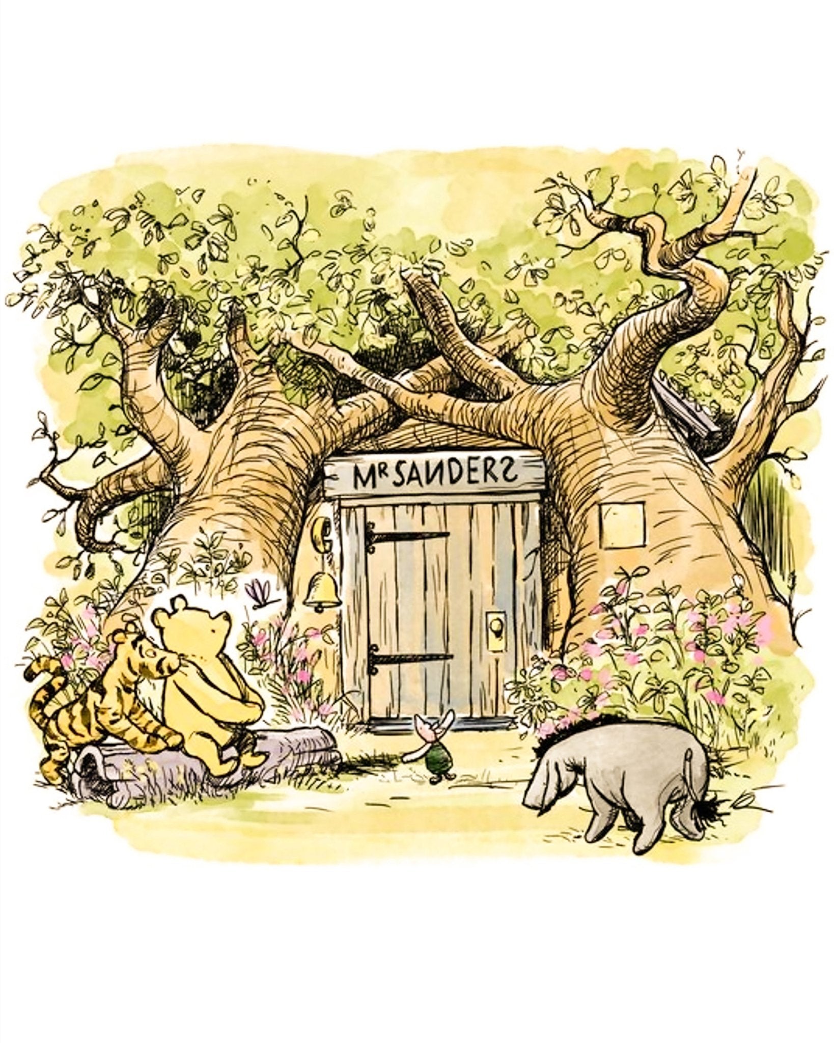 Waiting Outside Pooh's House