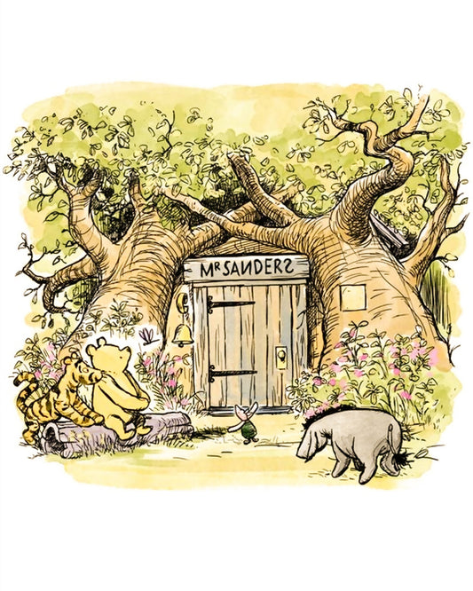 Waiting Outside Pooh's House