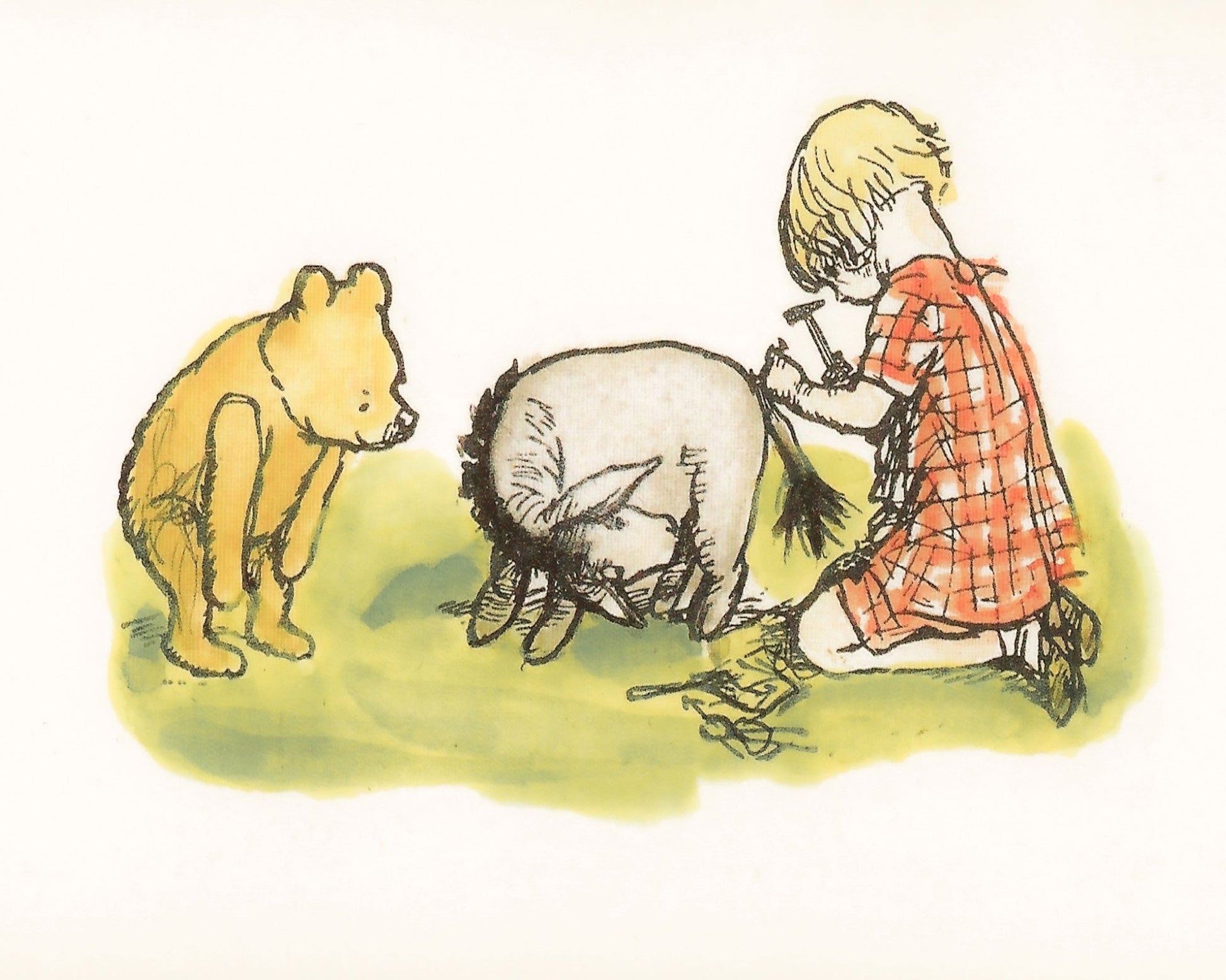 Nailing Eeyore's Tail