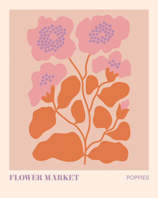Poppies Flower Market