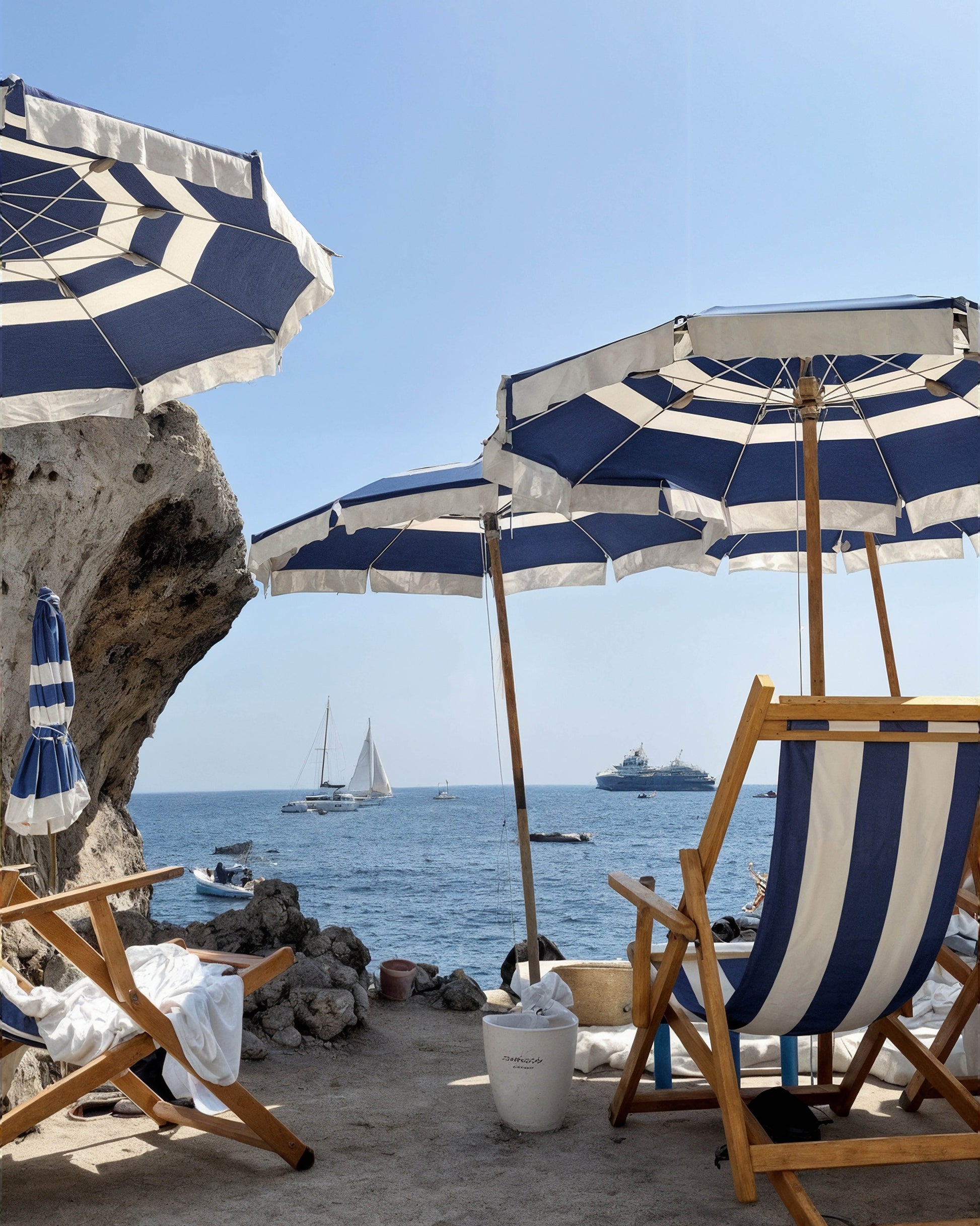Beach Chairs & Umbrellas