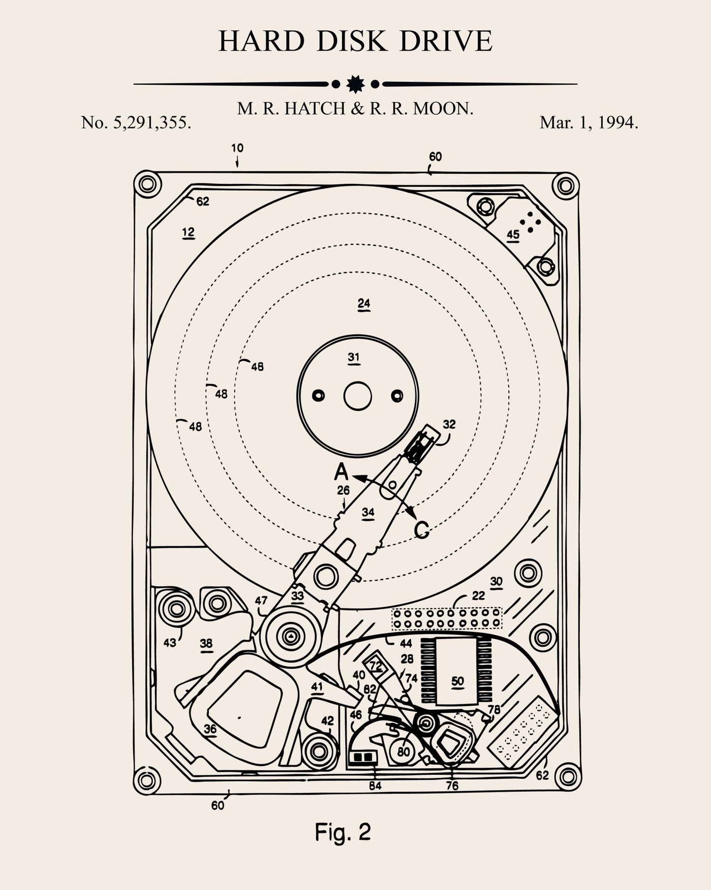 Hard Disk Drive Patent