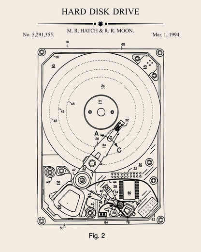Hard Disk Drive Patent