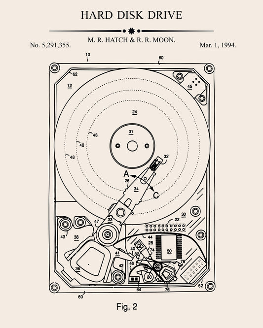 Hard Disk Drive Patent