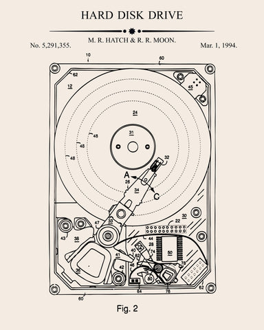 Hard Disk Drive Patent