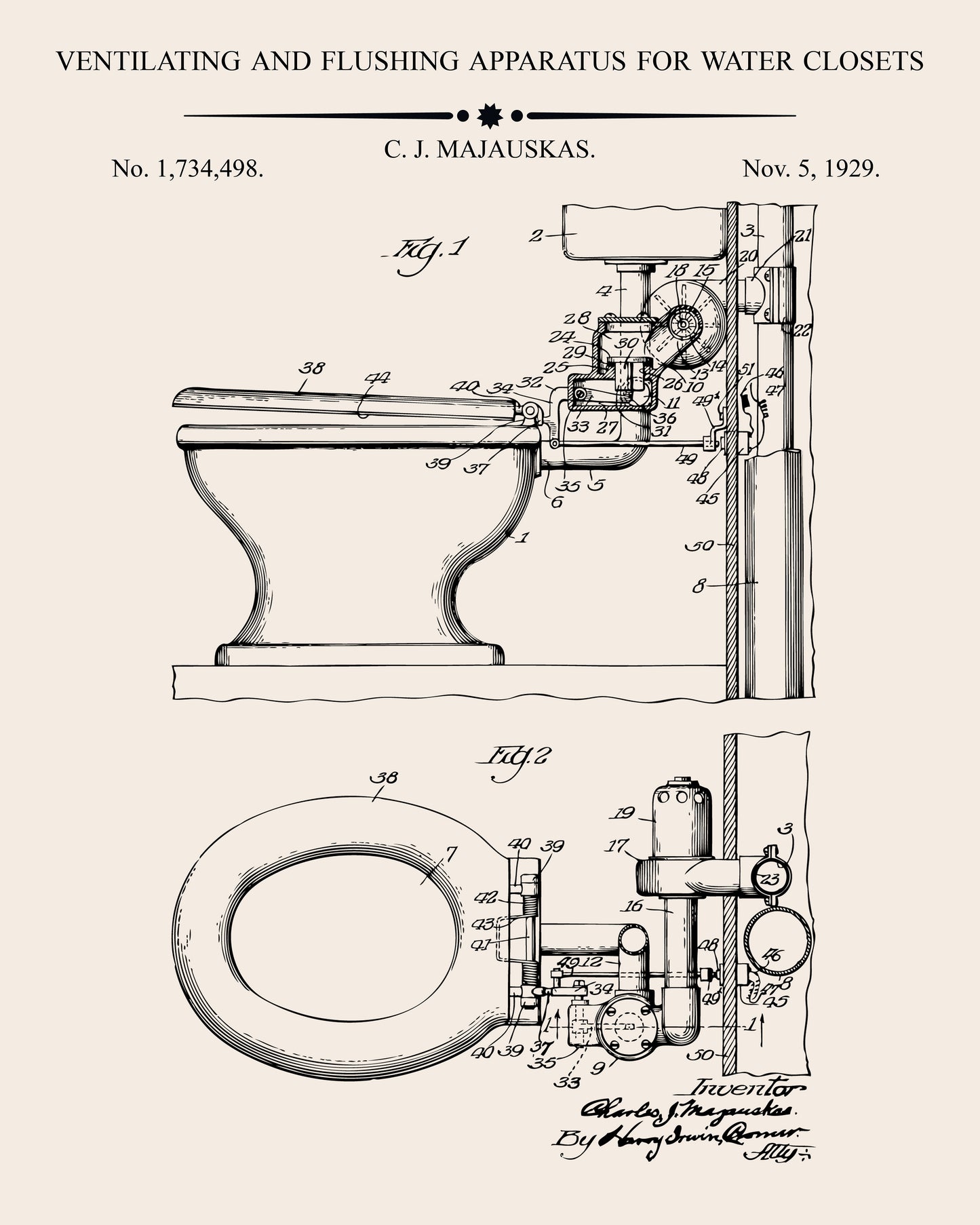 Ventilating & Flushing Apparatus