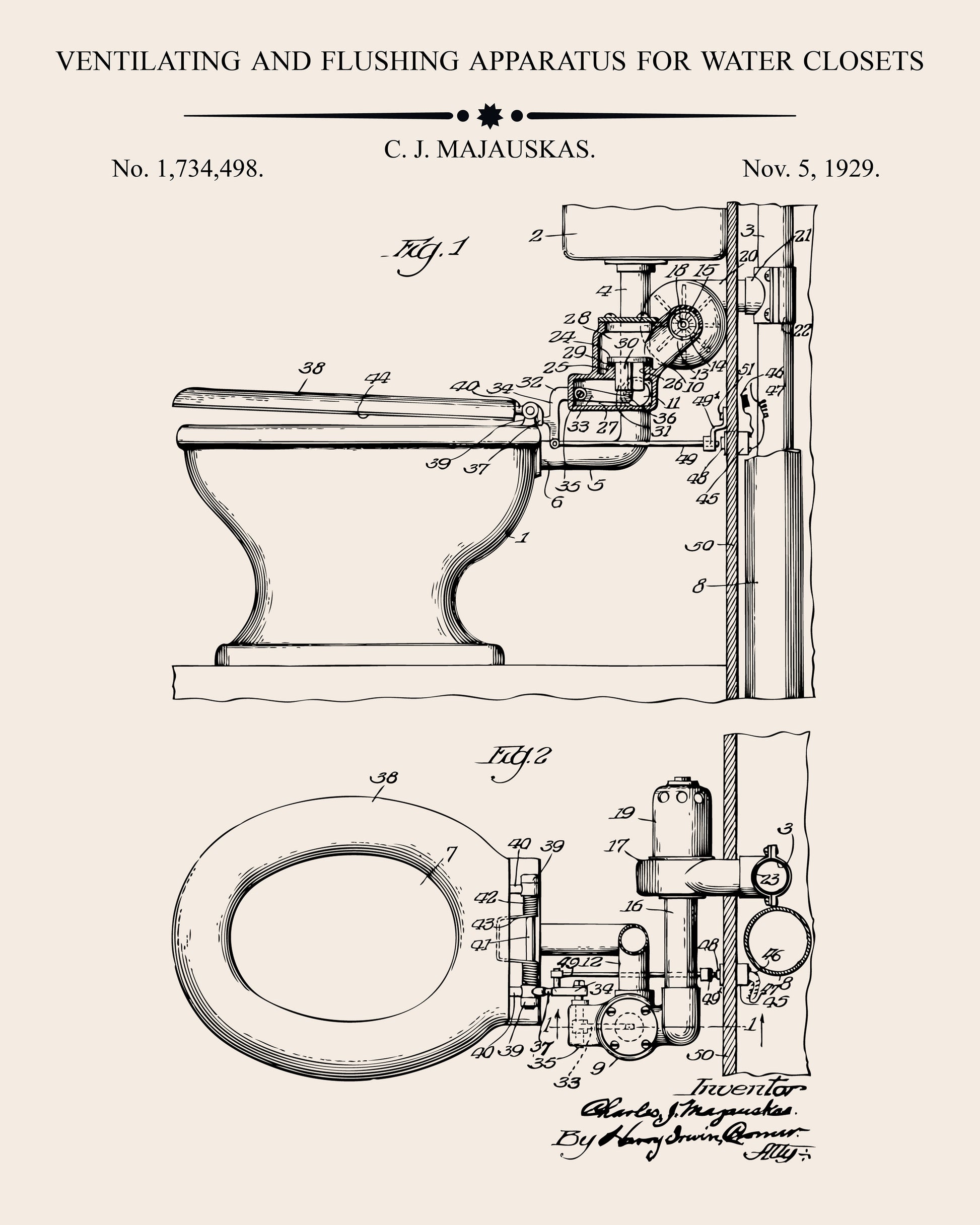 Ventilating & Flushing Apparatus