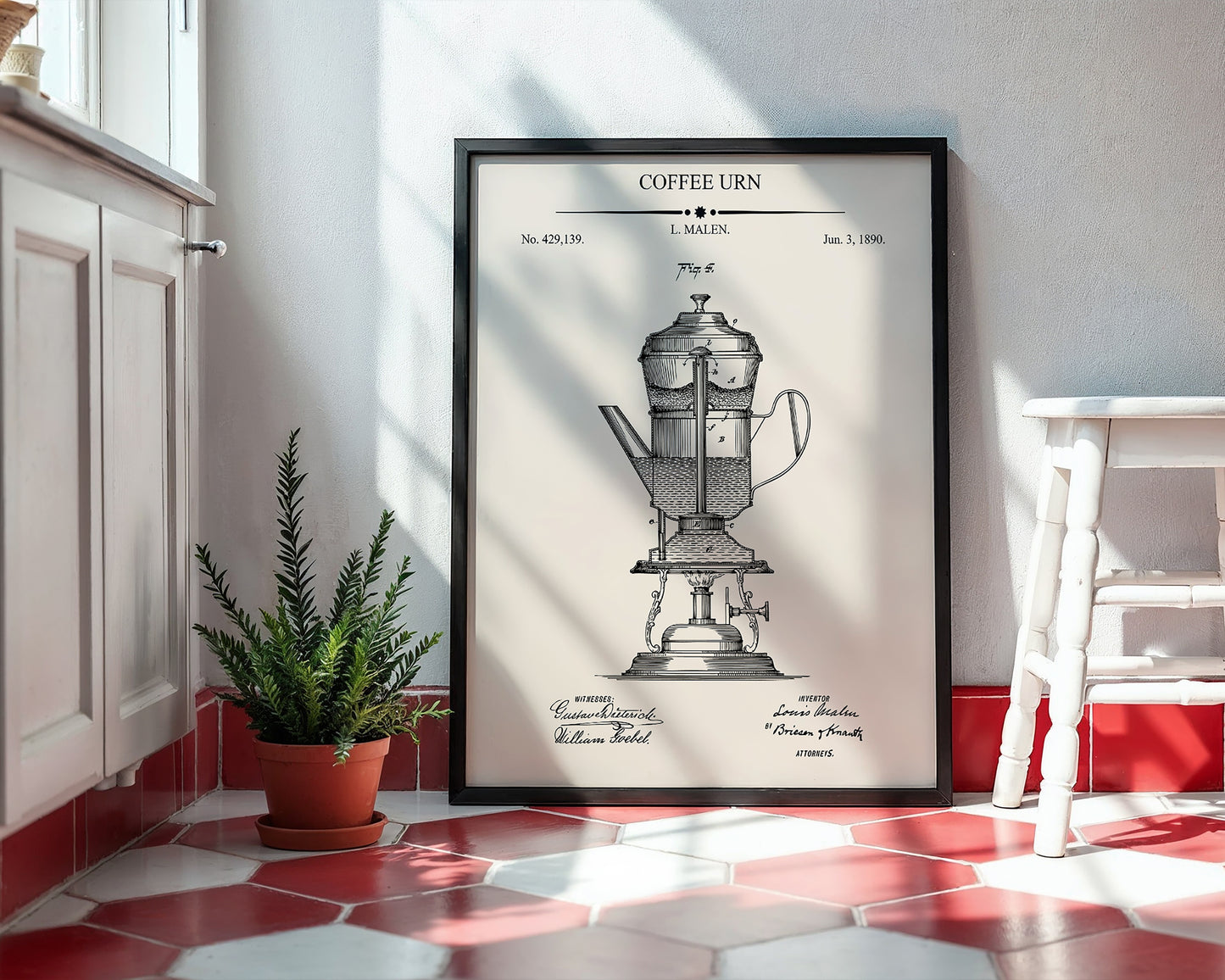 Coffee Urn Patent