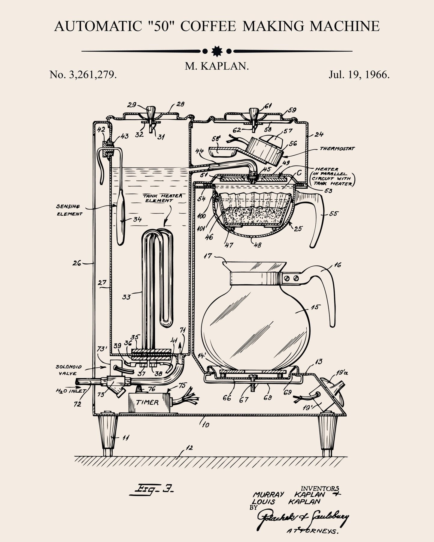 Automatic 50 Coffee Making Machine