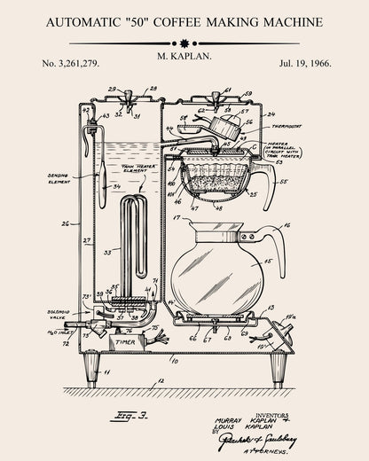 Automatic 50 Coffee Making Machine