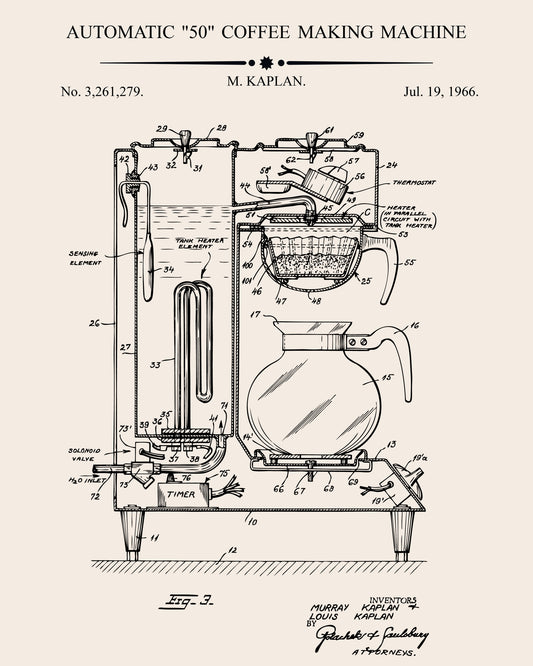 Automatic 50 Coffee Making Machine