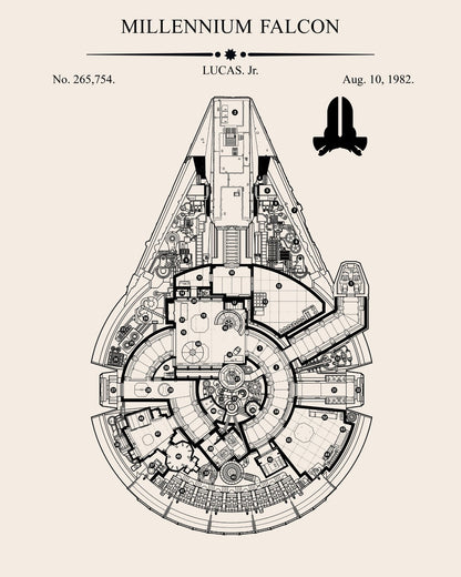 Millennium Falcon Patent