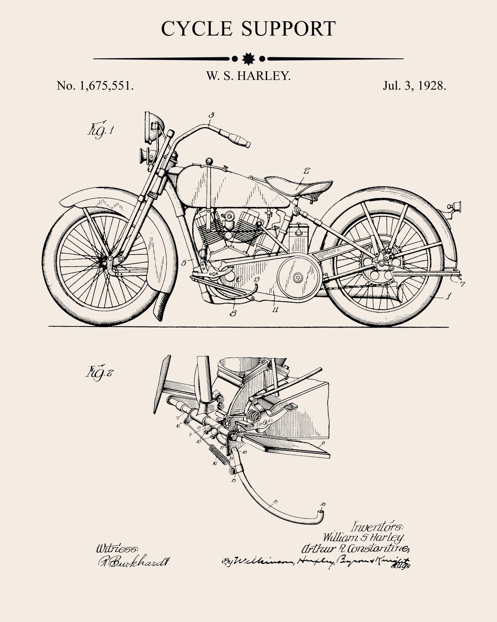 Cycle Support Patent NO2