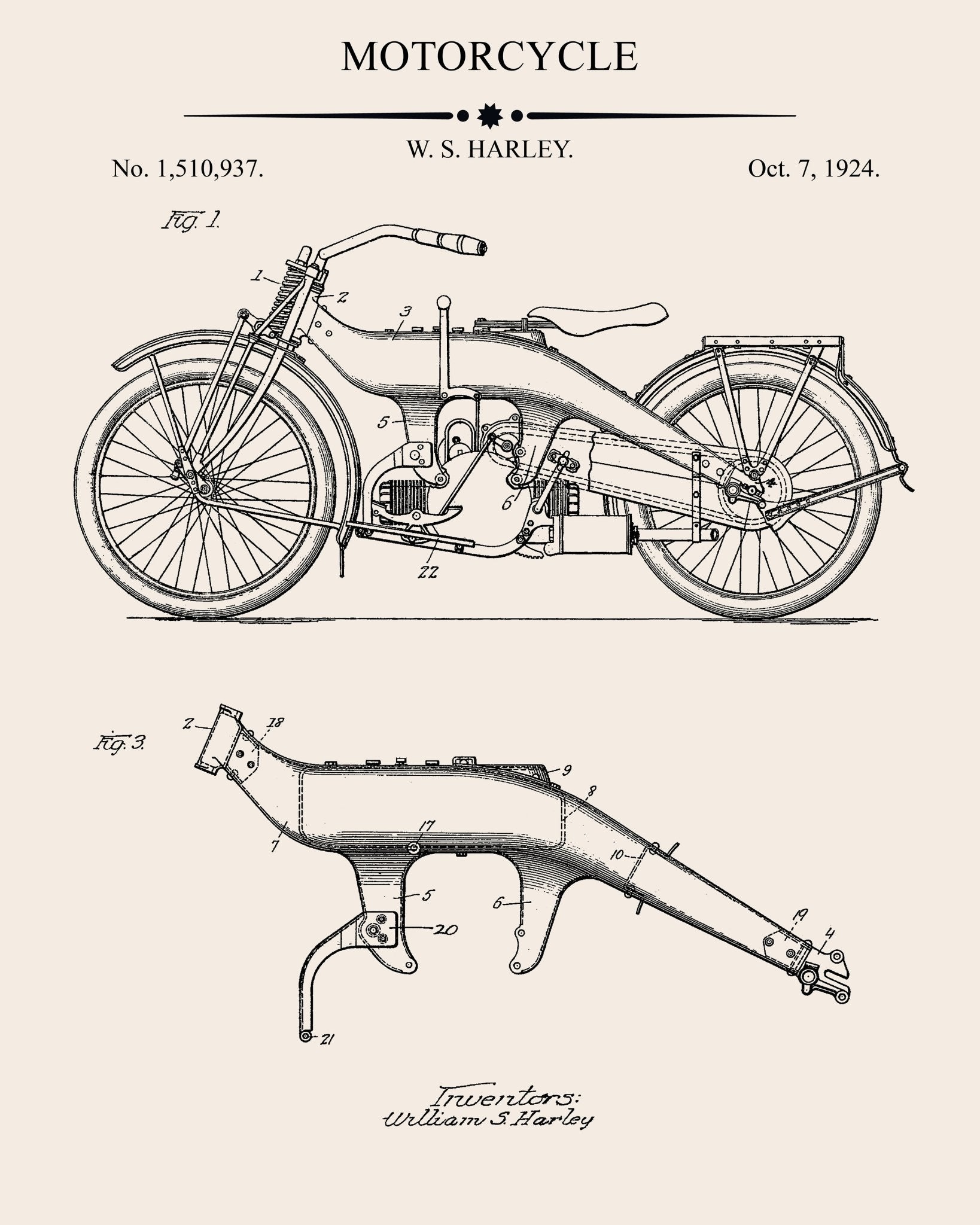 Motorcycle Patent