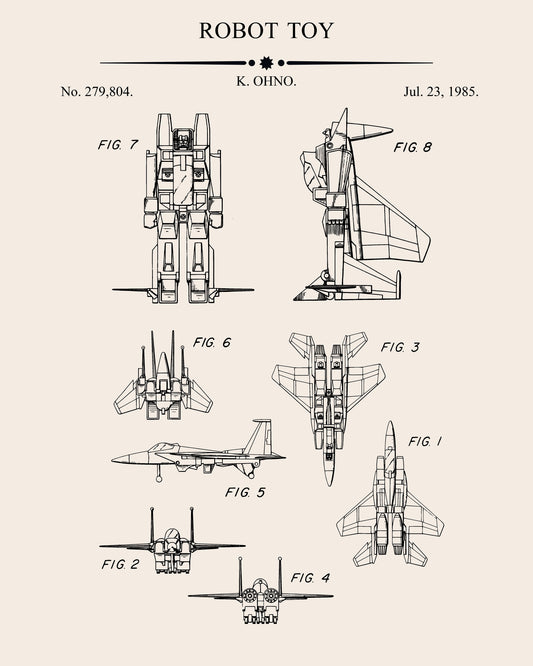 Robot Toy Patent No5