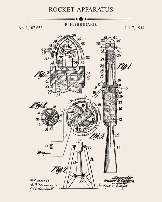 Rocket Apparatus Patent