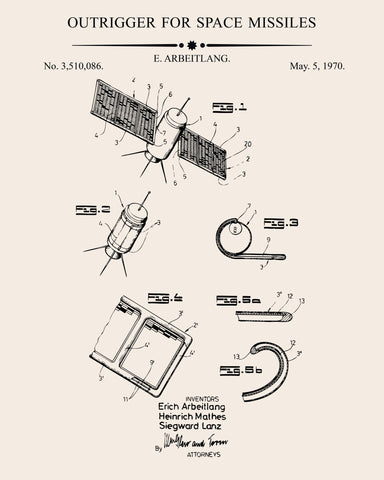 Outrigger for Space Missiles Patent