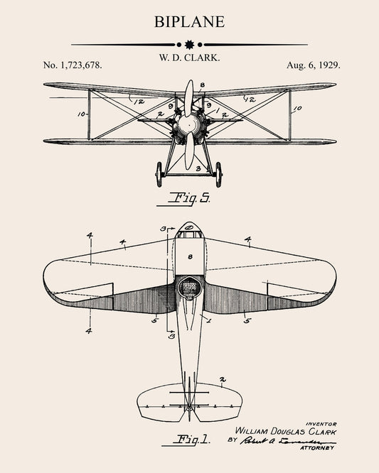Biplane Patent