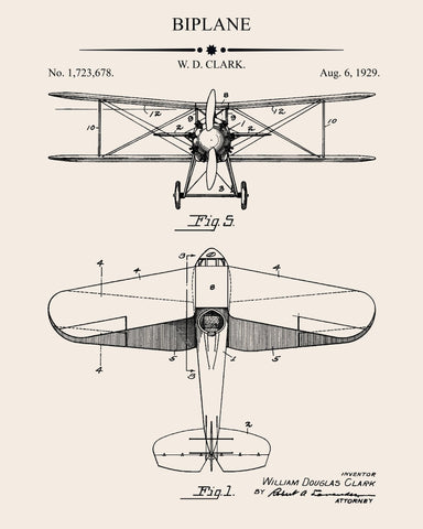 Biplane Patent