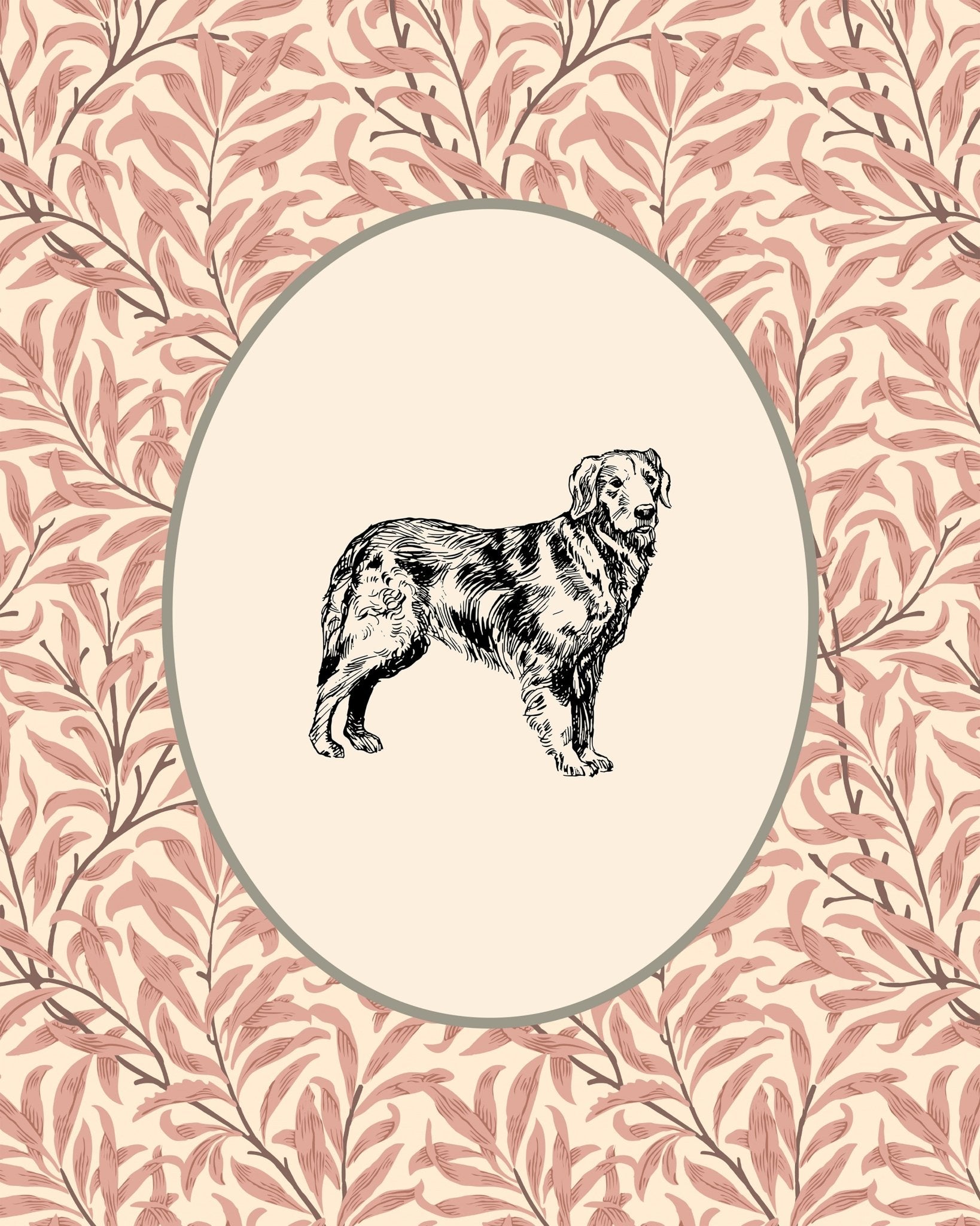 Golden Retriever Sketch NO2