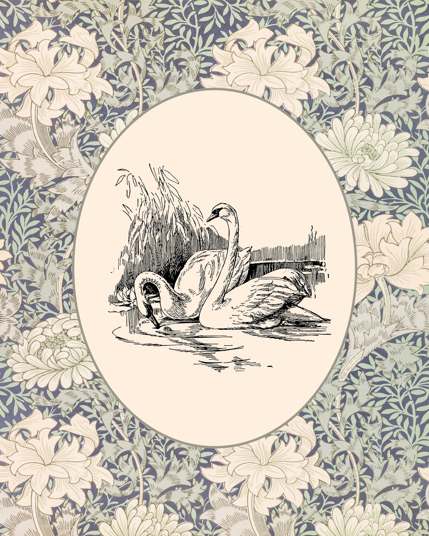Twos Swans Sketch NO2
